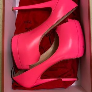 Christian Louboutin platform shoe